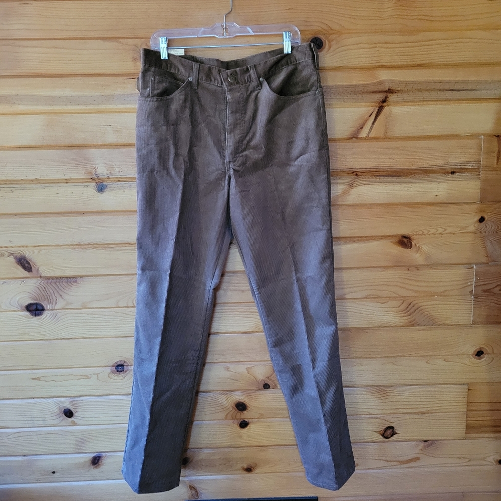 NWT‎ Vintage Lee Regular Fit, Straight Leg Corduroy Pants